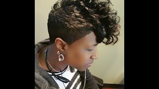 SHORT HAIRSTYLES for black women 2012 PT 1 [upl. by Folger]