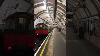 1973 Stock Piccadilly Line train departing Caledonian Road [upl. by Quartana]