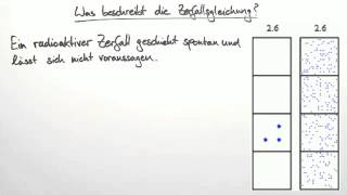 Zerfallsgleichung und Zerfallsreihen Physik  Physik  Atom und Kernphysik [upl. by Oulman]