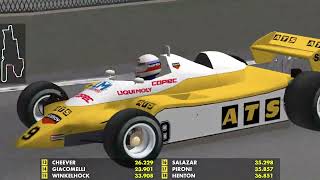 Grand Prix 4 1982 USA Ost GP 10 Race [upl. by Roht]