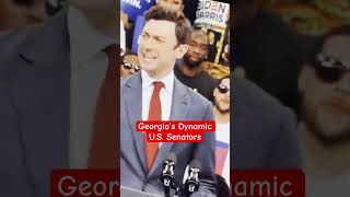 Senators Jon Ossoff and Rafael Warnock Campaign for Harris in Where else GEORGIA vote [upl. by Ardnohs]