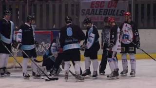 Icefighters schlagen Saalebulls [upl. by Gilbertine]