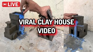 DESTROYING MUD CLAY HOUSE LIVE 🌟✨ shortvideo virel clayhouse [upl. by Mayap100]