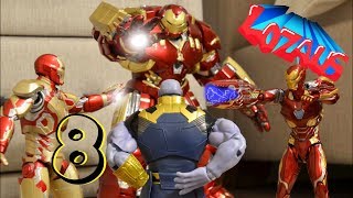 IRONMAN Stop Motion Action Video Part 8 [upl. by Eiramait]