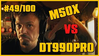 Audio Technica M50X VS Beyerdynamic DT990 Pro [upl. by Alym]