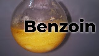 Benzoin  Organic synthesis  without using cyanide salt [upl. by Mendelsohn]