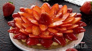 Tarte aux fraises  CUISINE LIH LIH [upl. by Cori226]