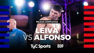 Alex Alfonso vs Santiago Leiva  Boxeo de Primera  TyCSports [upl. by Riddle]