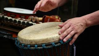 Djembe Backing Track  Loop  100 BPM [upl. by Assilana788]