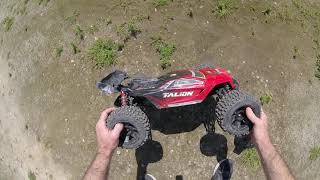 Arrma Talion 6s V3 quotBadlands 38 samplerquot with Outcast new power setup [upl. by Renae]