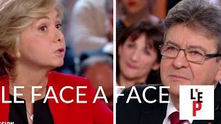 Faceàface JL Mélenchon  Valérie Pécresse  LEmission politique  23 février 2017 France 2 [upl. by Ecinom718]