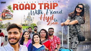 Road Trip With Friends 🚗 Hyderabad to Murdeshwar 🛕 Fun Traveling Cooking  Divya Vlogs [upl. by Elysha264]