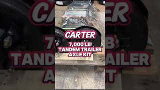 7000 lb Tandem Trailer Axle kit [upl. by Oriaj]