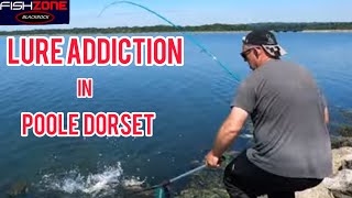 LURE FISHING WORLDS SECOND BIGGEST NATURAL HARBOUR  poole Dorset [upl. by Othilia716]