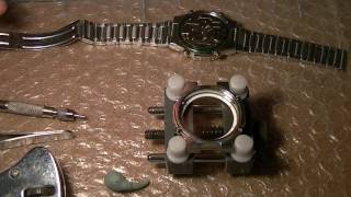 How to repair a Vintage Seiko 7A38702A Quartz Chronograph  PART 3 [upl. by Boelter390]