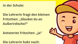 Fritzchenwitze Schulzeugnis  Schlüsselloch  Ferkel  Außerirdische  Körperteile [upl. by Reichert]