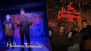 MADAME TUSSAUDS BLACKPOOL amp TOWER DUNGEON VLOG DECEMBER 2024 [upl. by Notsahc]