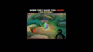 When They Made You ANGRY For NOTHING 🤣 mlbb mobilelegends yin hayabusa [upl. by Laenaj835]