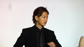 Satoh Takeru at the quotRurouni KenshinKyoto Infernoquot Asian Red Carpet Premiere in Manila [upl. by Wamsley]