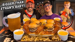 Over 150 Teams Have Failed Yettis Wisconsin Pretzel and Burgers Challenge [upl. by Dickey]