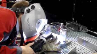 Fronius Push Pull Gun On Aluminum [upl. by Foote]