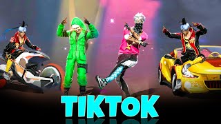 free fire tik tok video 2021  free fire funny wtf moments  ff tik tok part 50 😂 [upl. by Neerual]