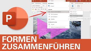 Tipp für dich  In PowerPoint Formen zusammenführen [upl. by Garap]