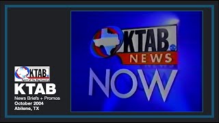 KTAB News Briefs  Promos October 2004 [upl. by Elpmet]