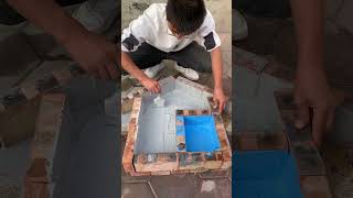 Amazing Process 💦 waterproofing part 144 easily solve problem short shorts [upl. by Eladnyl369]