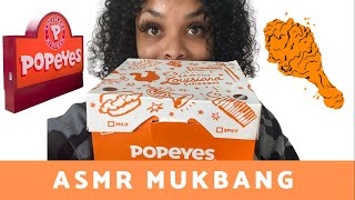 Popeyes ASMR Mukbang [upl. by Glorianna]