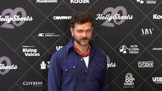 Alden Ehrenreich 2024 HollyShorts Film Festival Opening Night Red Carpet [upl. by Anitel]