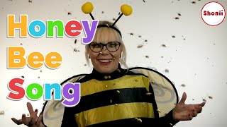 Honey Bee Song  Kids Songs  Learn About Bees [upl. by Rena90]