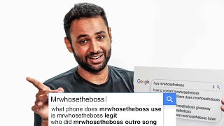 Mrwhosetheboss Answers the Webs Most Searched Questions  WIRED [upl. by Sellma]