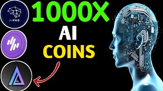 Top 5 Tiny Microcap AI Crypto Coins with 100x Potential for 2024  Hidden Gems to Make Millions [upl. by Dlonyar]