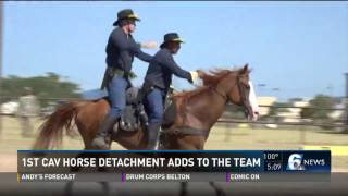 1st Cav Horse detachment adds to the team [upl. by Zilef]