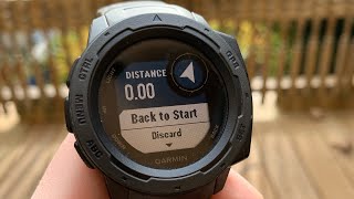 Garmin Instinct Back to Start navigation review No more breadcrumbs needed to find your way home [upl. by Gnas]