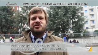 Immigrazione Milano raccoglie la sfida di Renzi [upl. by Newnorb]