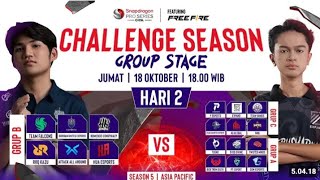 HIGHLIGHTS RRQ ABAY VS BRU MOSHI SNAPDRAGON MOBILE CHALLENGE GROUP STAGE APAC  SEASON 5 HARI 2 [upl. by Devora]