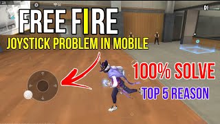 How to solve joystick problem in free fire in mobile  How to fix joystick in free fire in mobile [upl. by Norel]