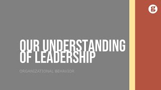 Challenges to our Understanding of Leadership [upl. by Jamila]