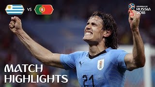 Uruguay v Portugal  2018 FIFA World Cup  Match Highlights [upl. by Yasdnyl725]