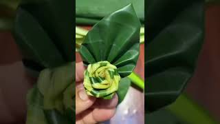 How to create Ti Leaf Roses for Lei [upl. by Chalmer]