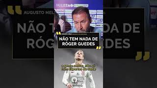 Roger Guedes no Corinthians Augusto Melo nega negociação e afirma coisa da mídia [upl. by Cosette]