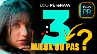 DXO PureRAW 3  mieux ou pas  🤔 [upl. by Wolenik705]