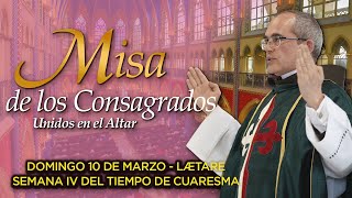 ⛪ Santa Misa de los CONSAGRADOS con el P Manuel Rodríguez 🙏🏻 10 de marzo de 2023 [upl. by Boehike489]