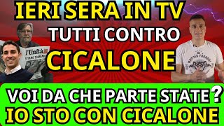 CICALONE VIENE ATTACCATO DALLA SINISTRA A QUARTA REPUBBLICA PORRO SGARBI E RUGGERI LO DIFENDONO [upl. by Dian600]