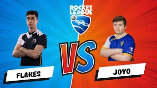 Flakes vs joyokami Rocket league 1vs1 Thriller game [upl. by Ulysses450]