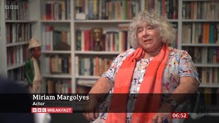 Miriam Margolyes End Of Days Call The Midlife Actress On BBC Breakfast 25072024 [upl. by Notffilc644]