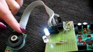 arduino cd rom brushless motor as rotary encoder [upl. by Jamel]