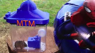 The 3D Printed Helium Balloon Mouse Trap In Action  Invented by a youtube viewer [upl. by Carmena551]